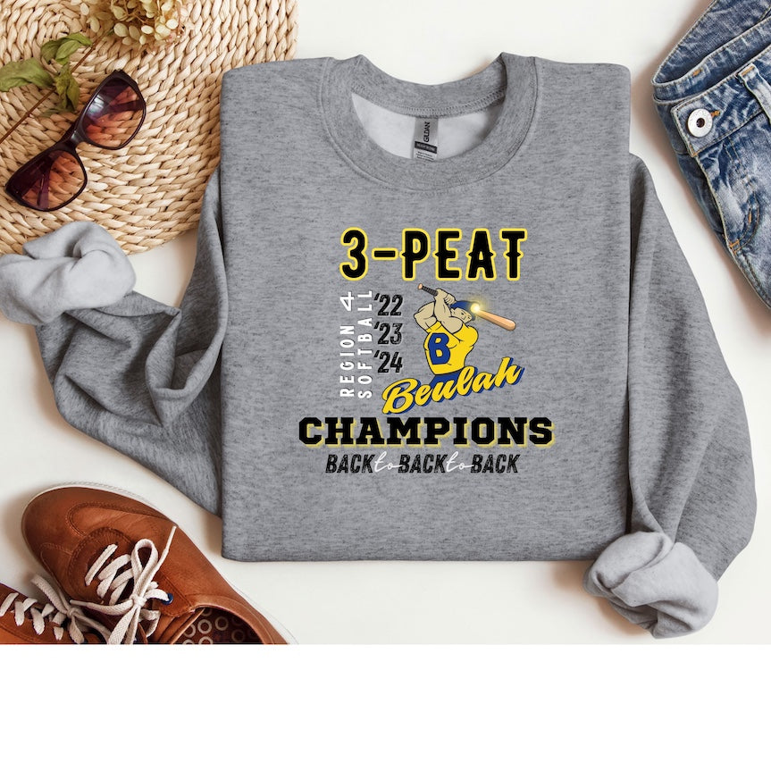 3-Peat Crewneck Sweatshirt