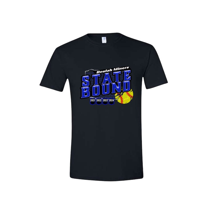 STATEBOUND Softball Miners T-shirt