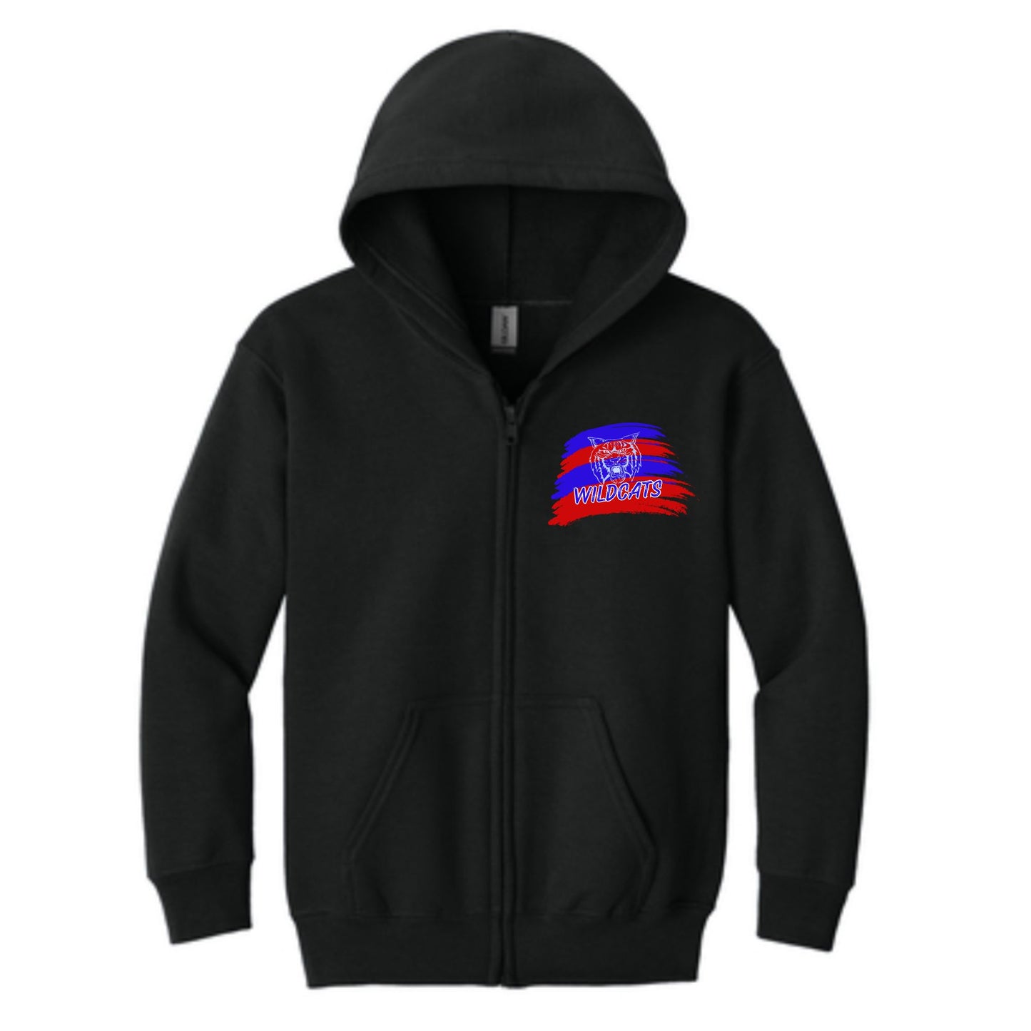 Youth Full-Zip Hooded Sweatshirt