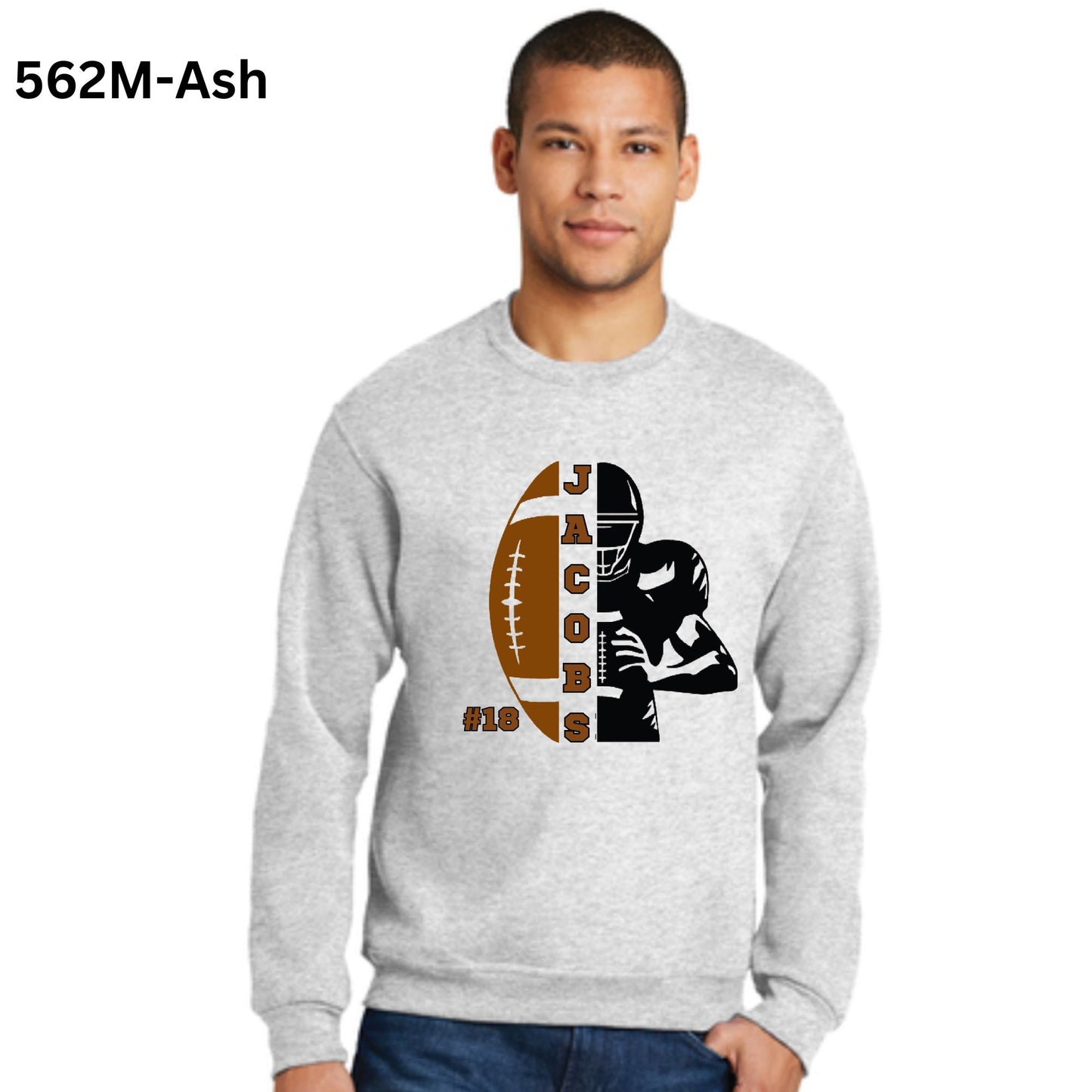 PERSONALIZED Football Sweatshirts-177