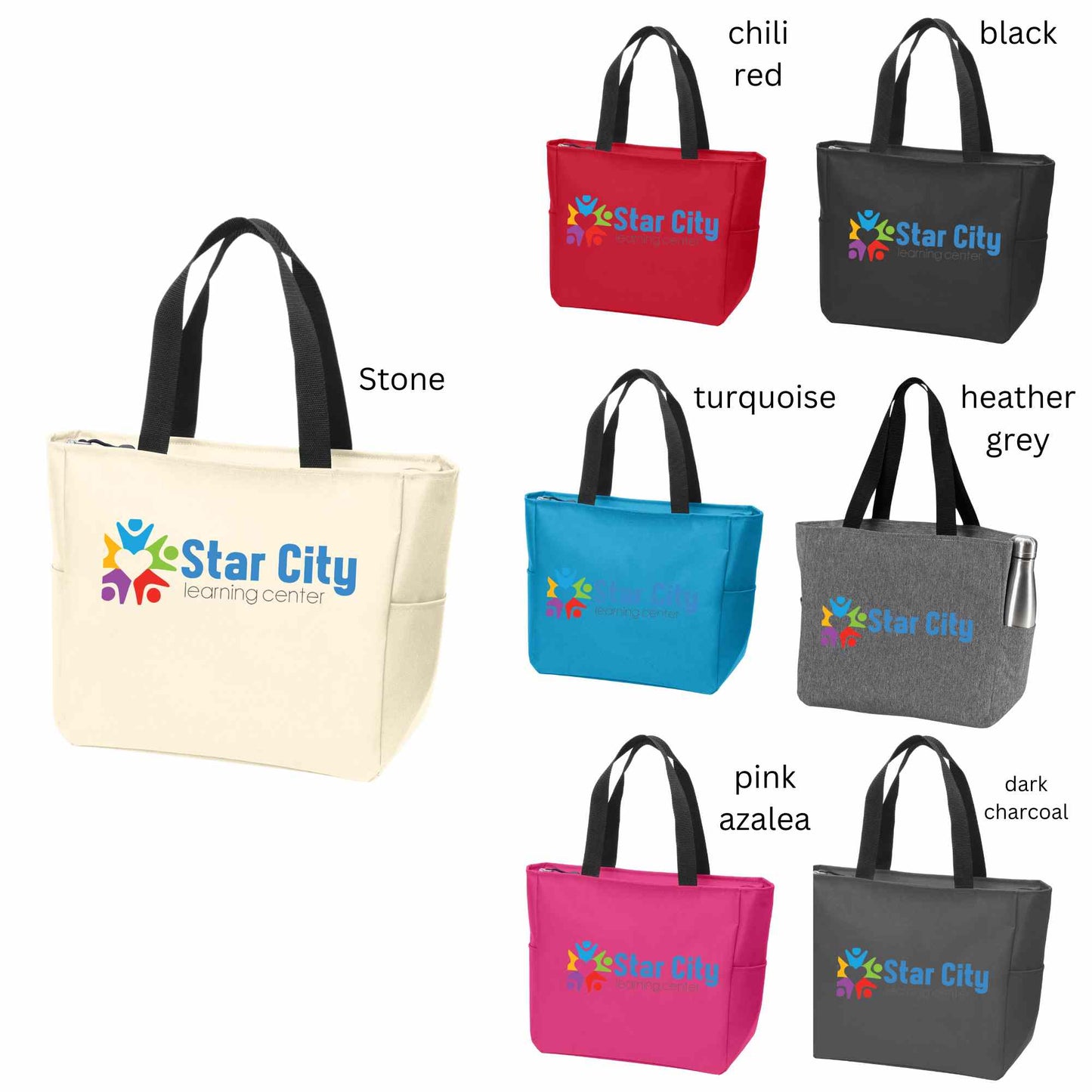 Star City Essential Zip Tote-Q1300