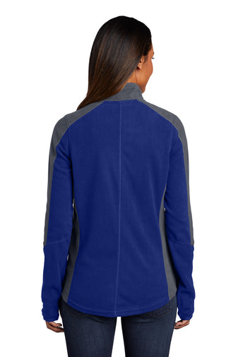 Port Authority® Ladies Colorblock Microfleece Jacket