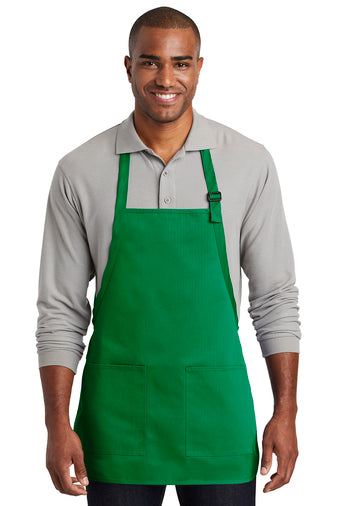 Port Authority ® Medium-Length Two-Pocket Bib Apron-A601