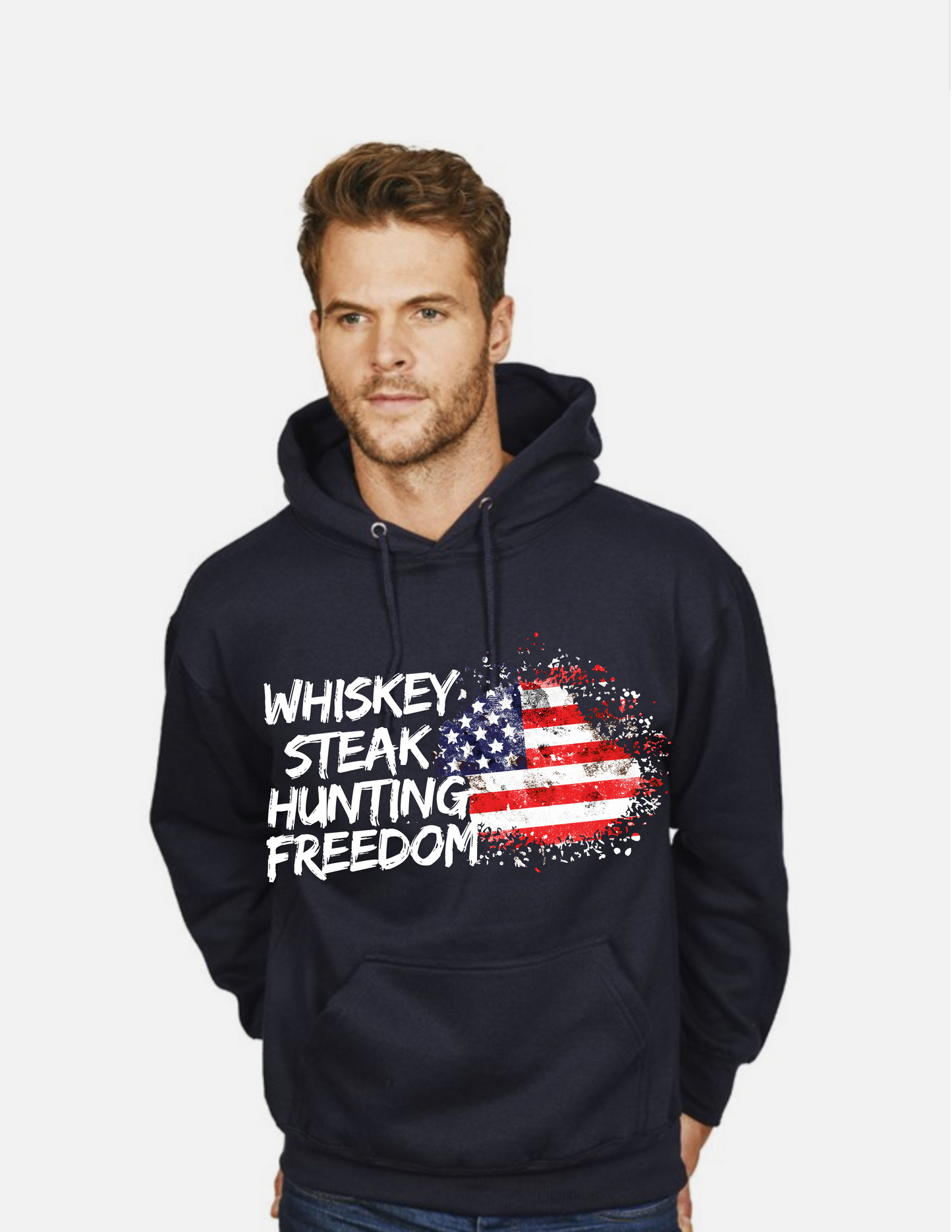 Whiskey Steak Hunting Freedom