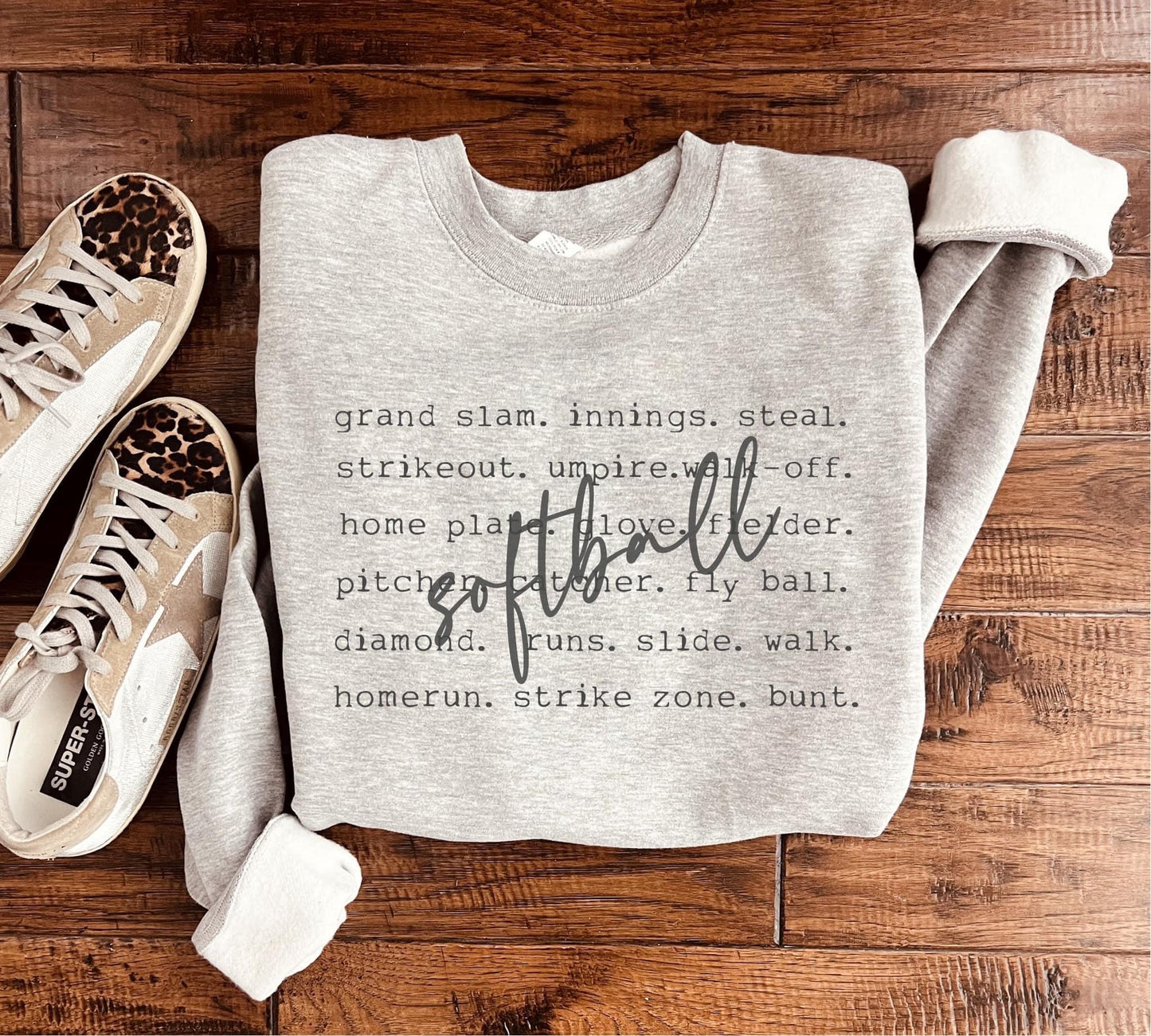 Softball Crew Sweatshirt