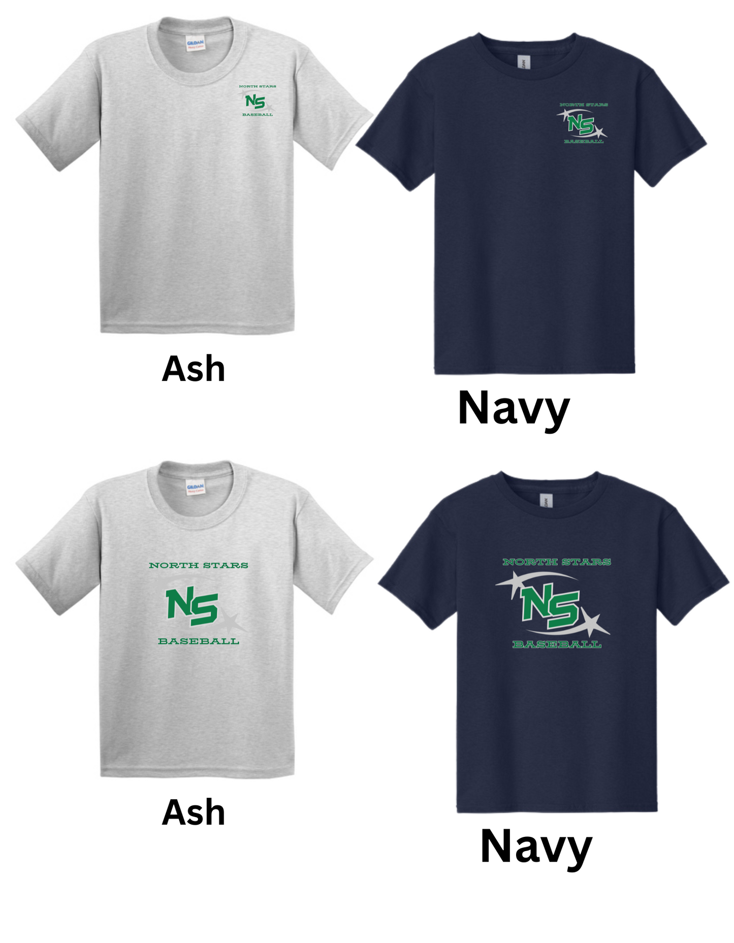 North Stars Youth Short Sleeve Shirt