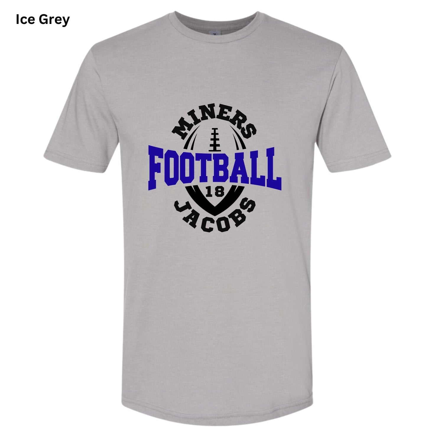 CUSTOMIZABLE Miners Football 127-T-shirt