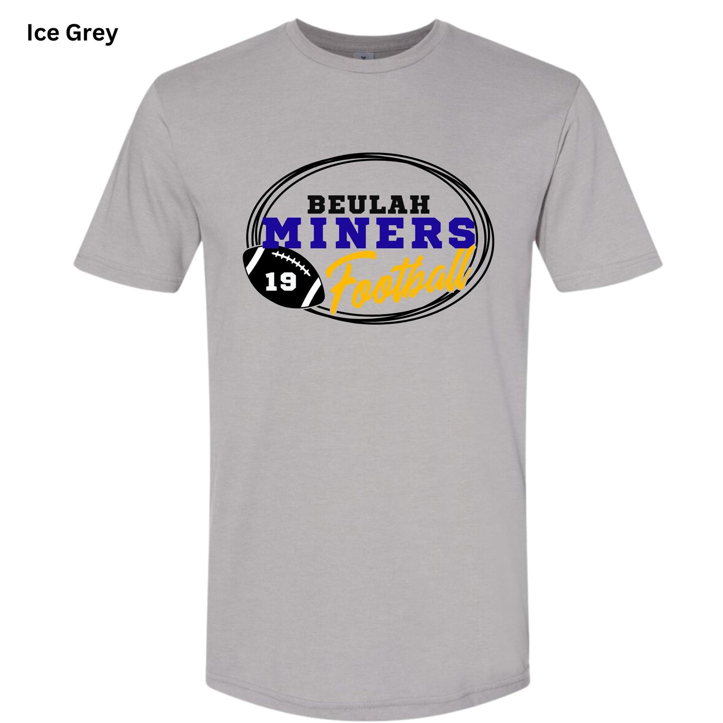 Customizable Miners Football 128-T-shirt