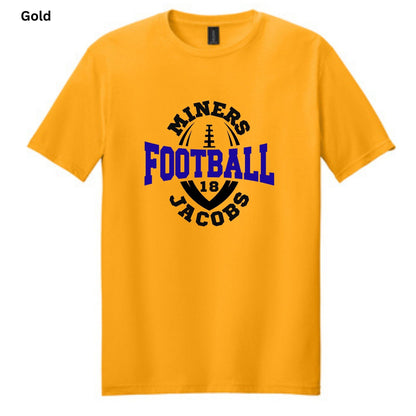 CUSTOMIZABLE Miners Football 127-T-shirt