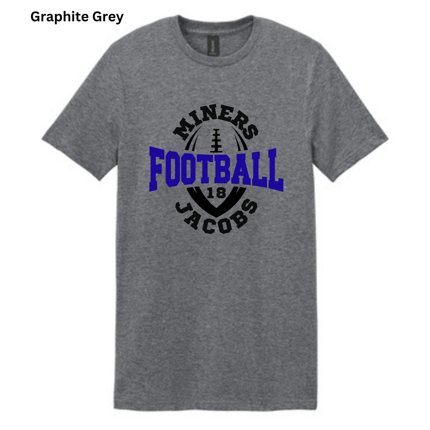 CUSTOMIZABLE Miners Football 127-T-shirt