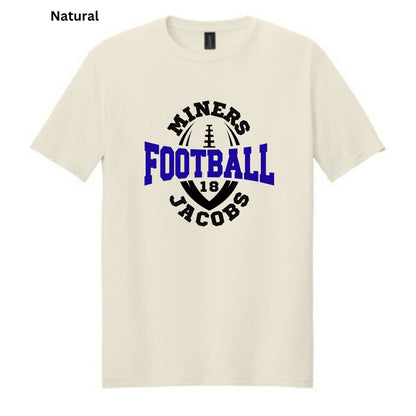 CUSTOMIZABLE Miners Football 127-T-shirt