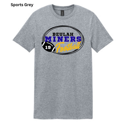 Customizable Miners Football 128-T-shirt