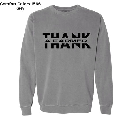 Thank A Farmer Crewneck Sweatshirt-181