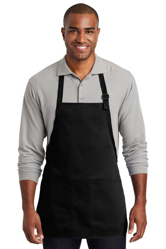 Port Authority ® Medium-Length Two-Pocket Bib Apron-A601