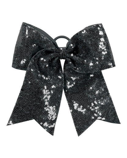 Sequin Cheer Hair Bow - 6702