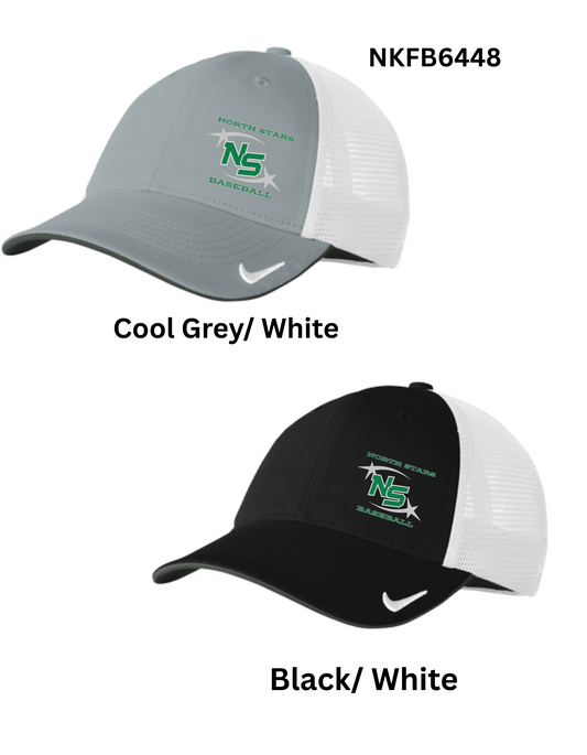 North Stars Nike Stretch-to-Fit Mesh Back Cap
